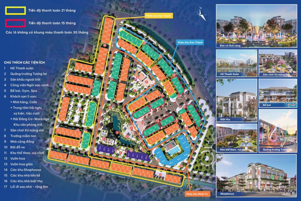 Mặt bằng the gateway city